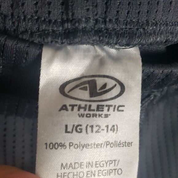 Athletic Works Dark Gray and Pink Shorts - Picture 4 of 4